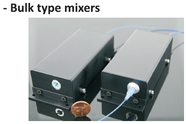Bulk type mixers